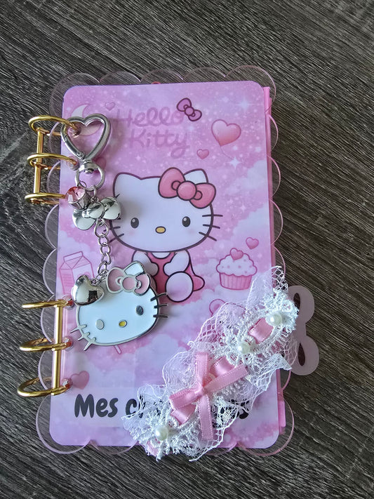 Classeur défis "Hello kitty"