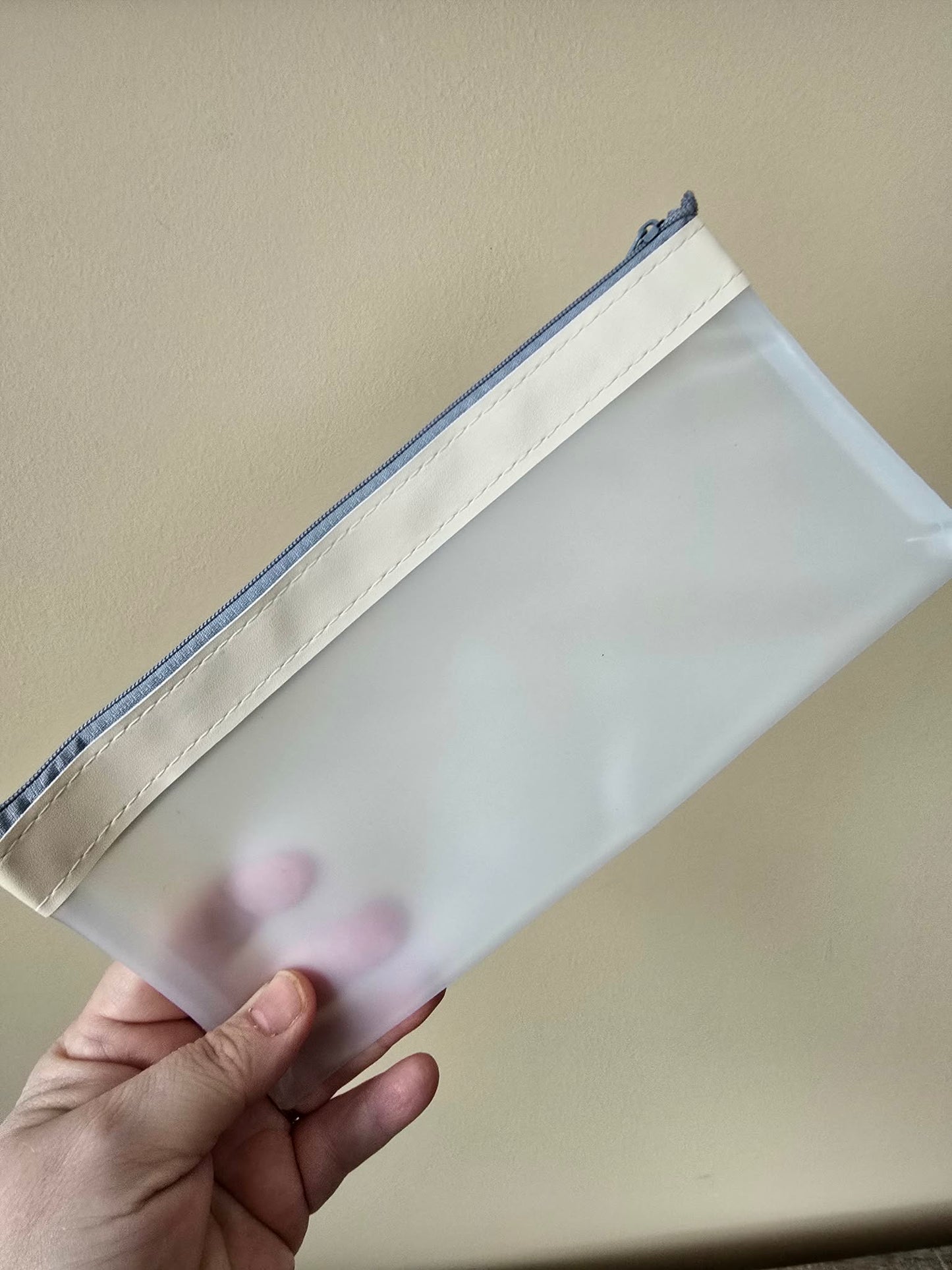 Pochette transparente