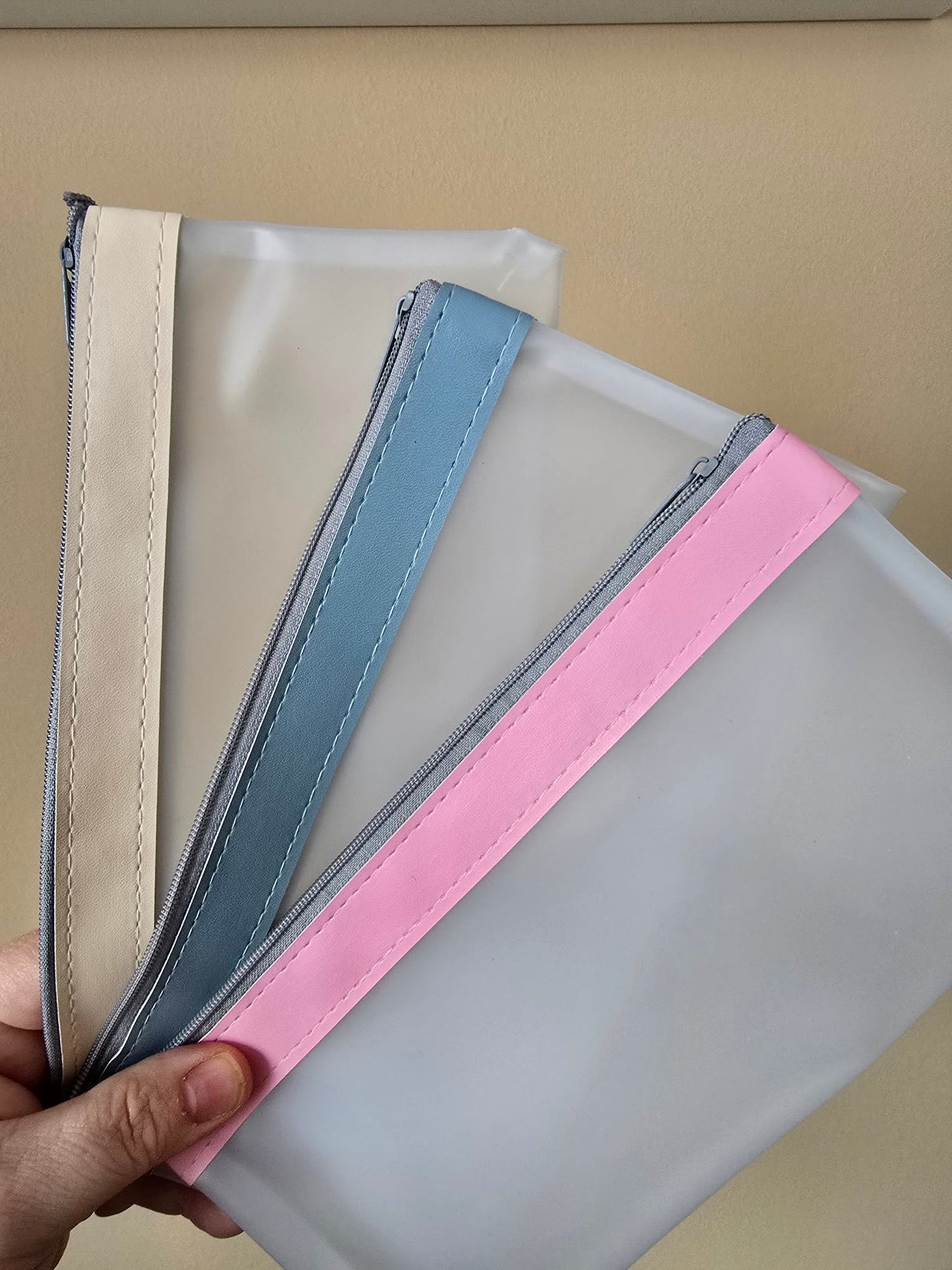 Pochette transparente