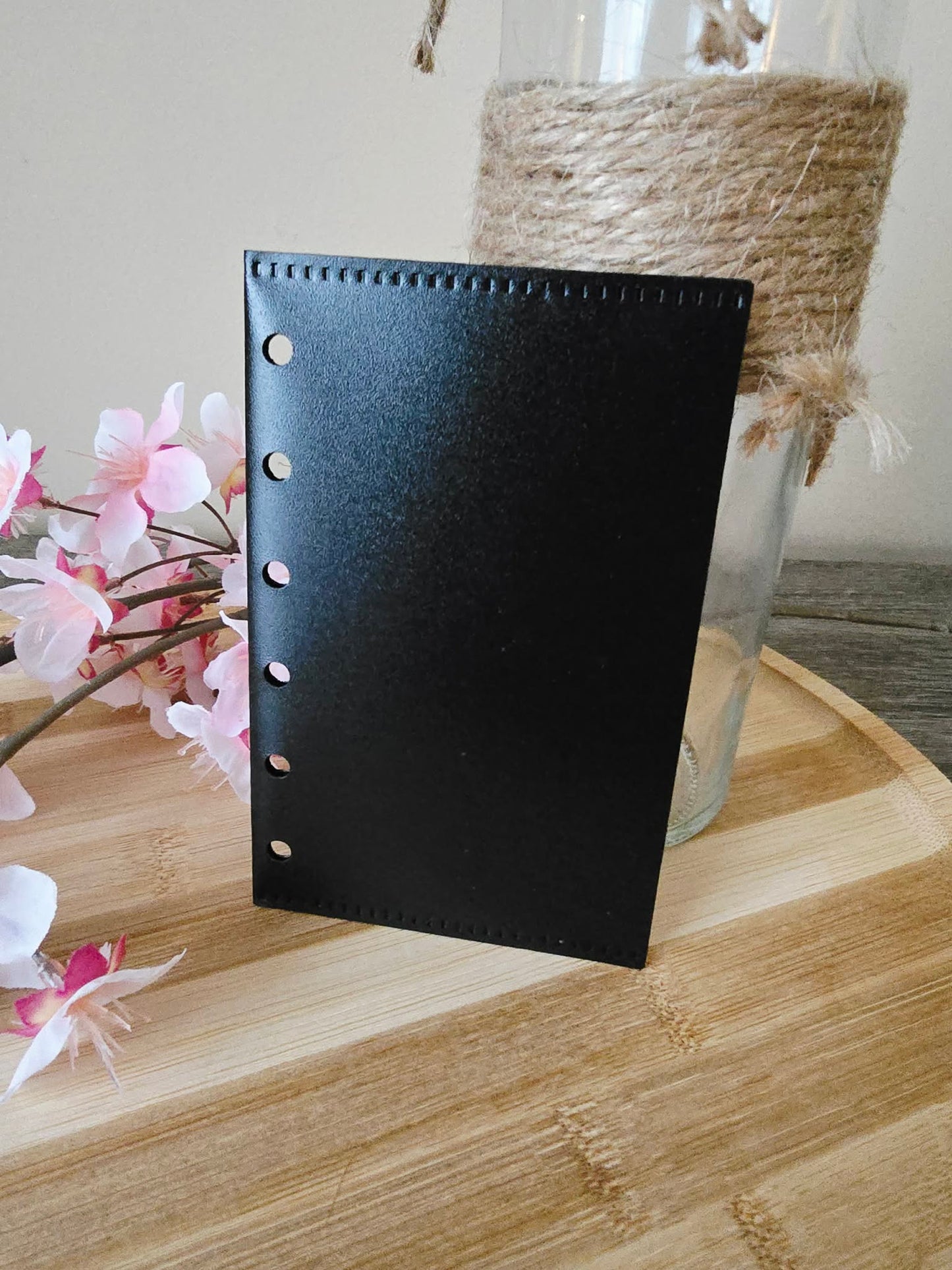 Pochette sans fermeture A7 noir