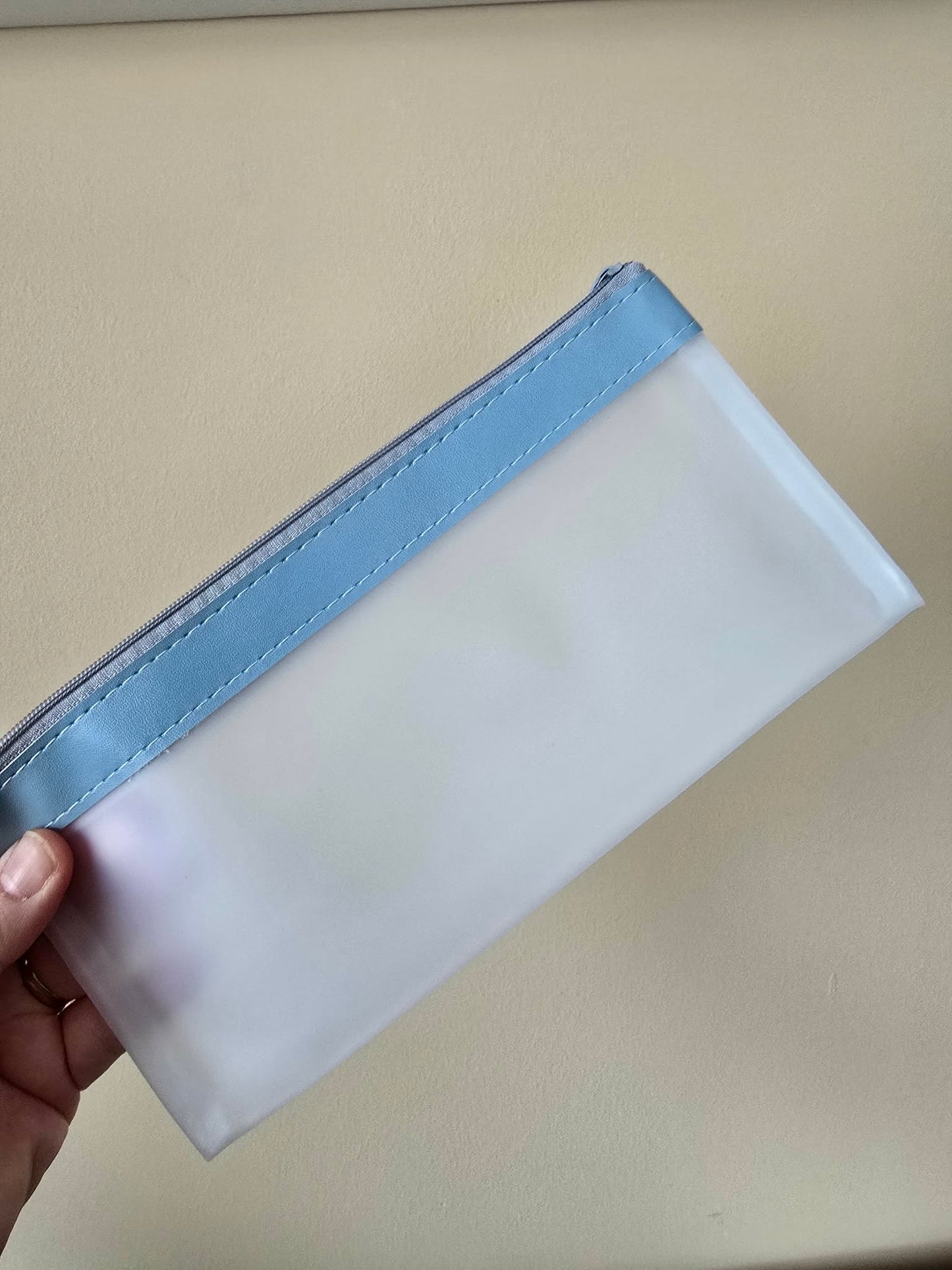 Pochette transparente