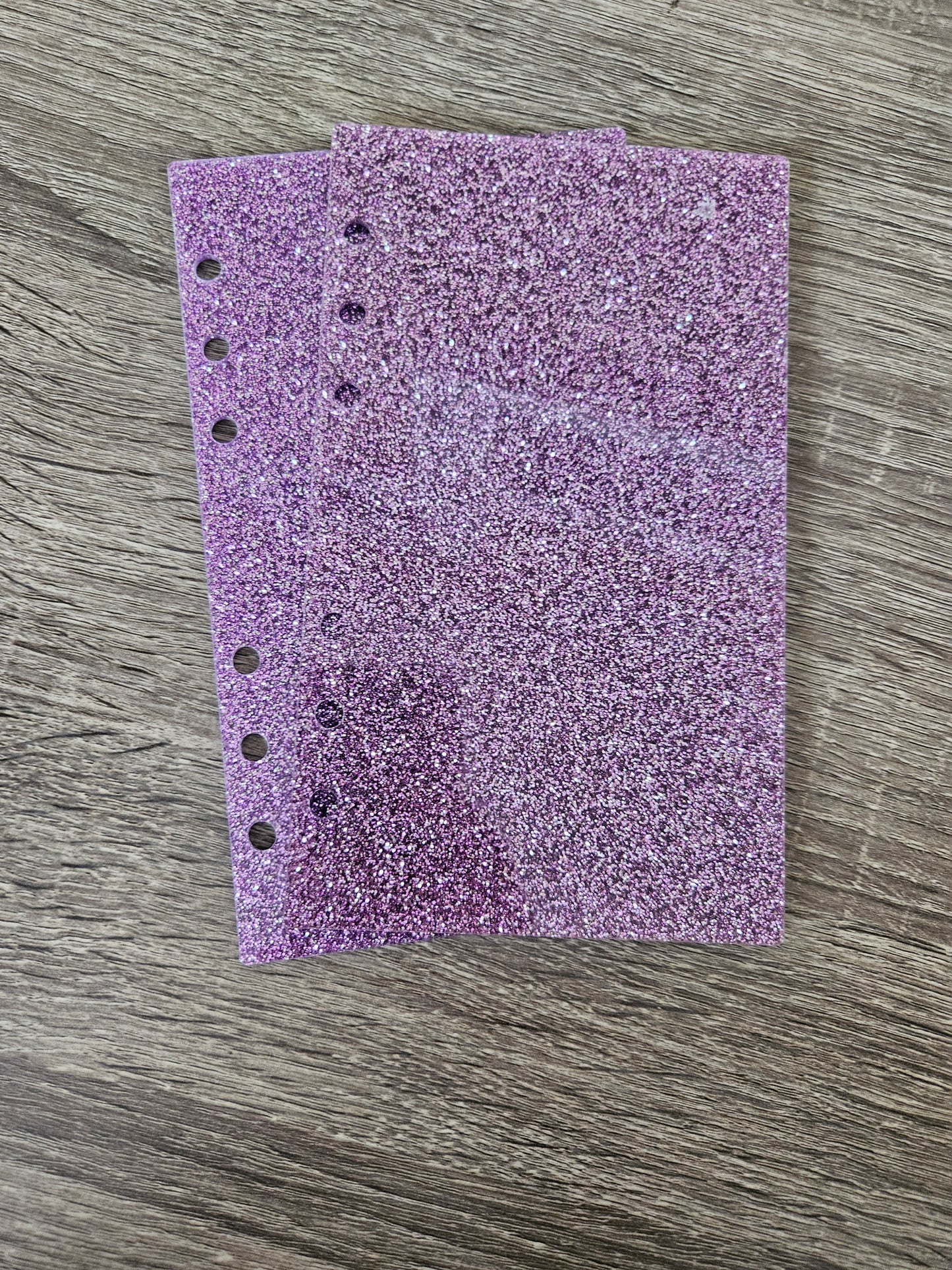 Classeur acrylique avec anneaux A6