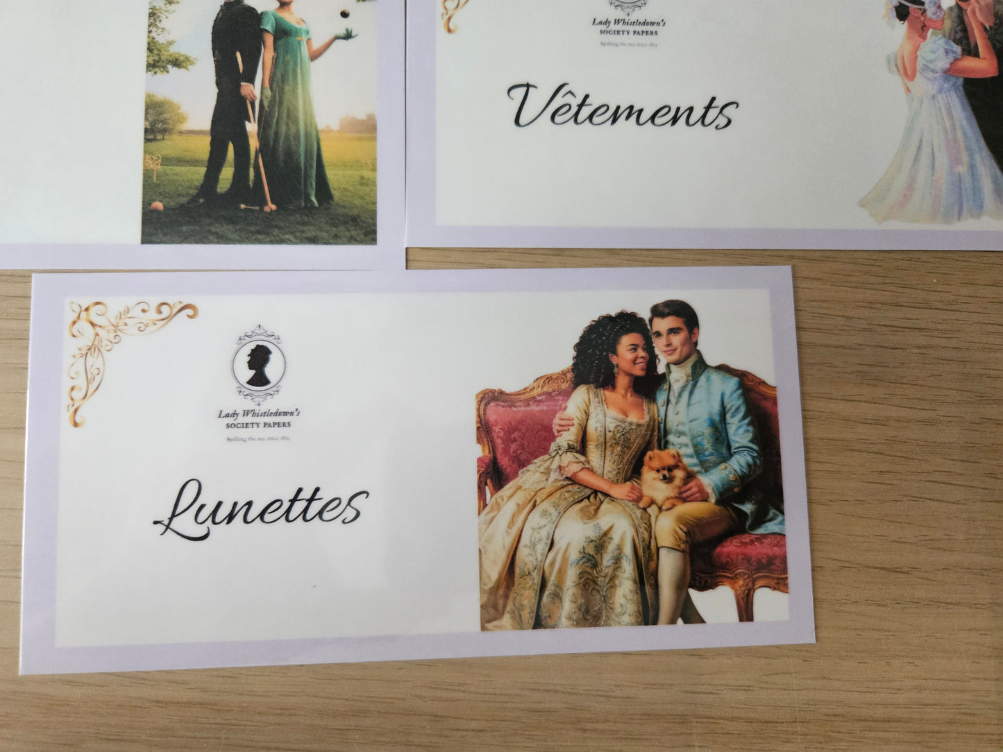 Commande personnalisé "Bridgerton"