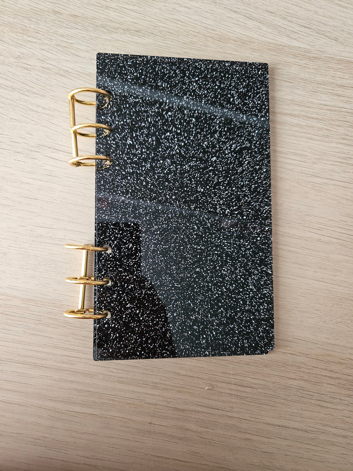Classeur acrylique avec anneaux A6