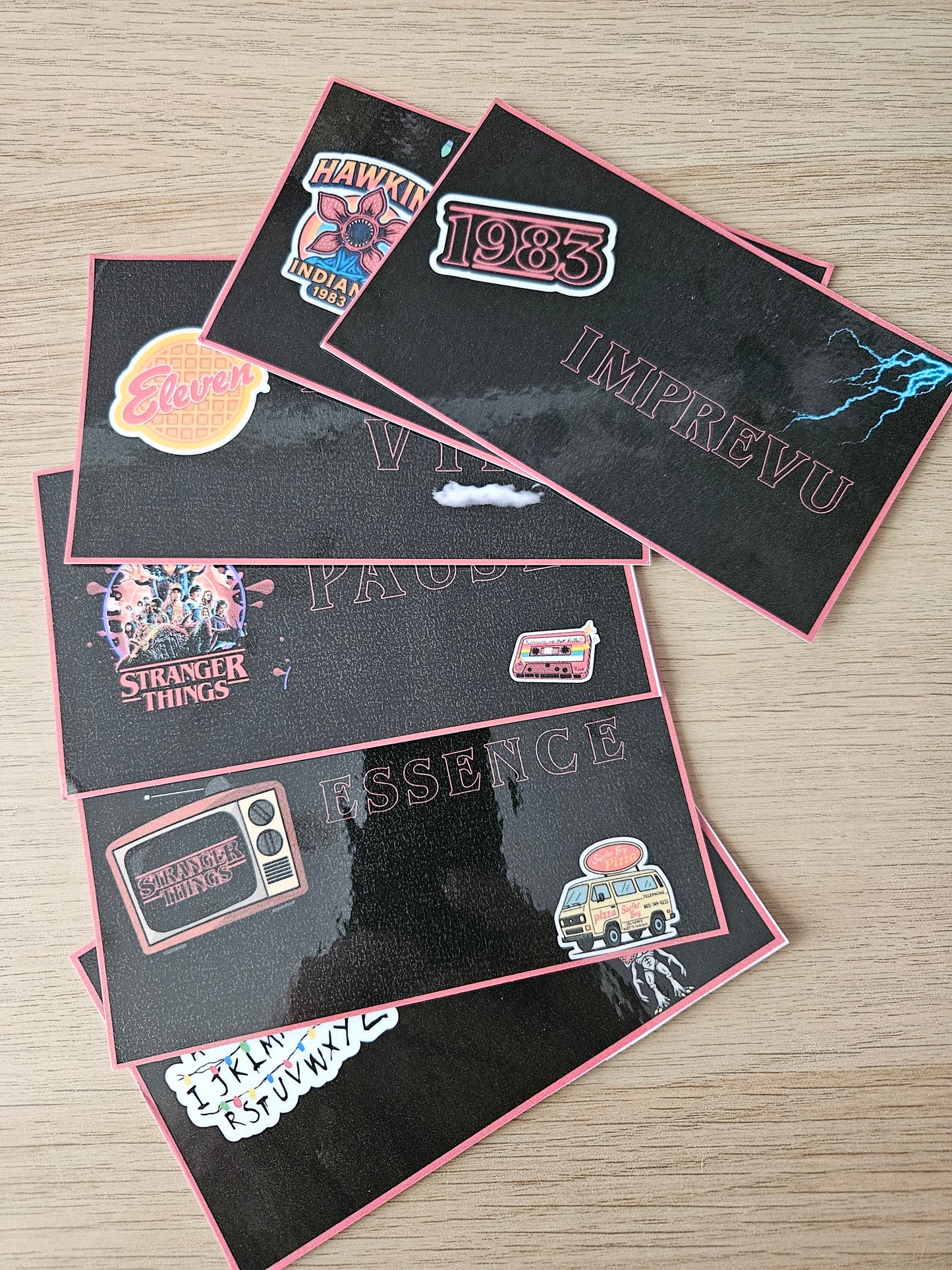 Commande personnalisé "stranger things"